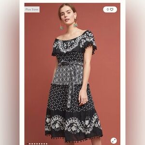 Anthropologie Marisol off the shoulder dress